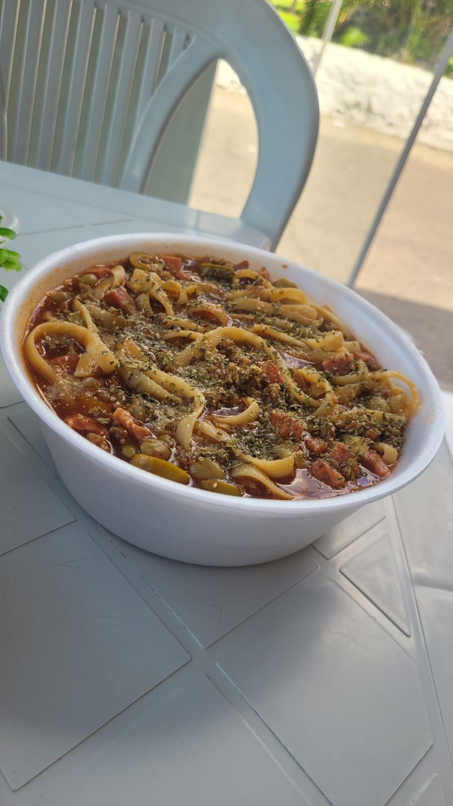 Fettucine ao Molho Vermelho