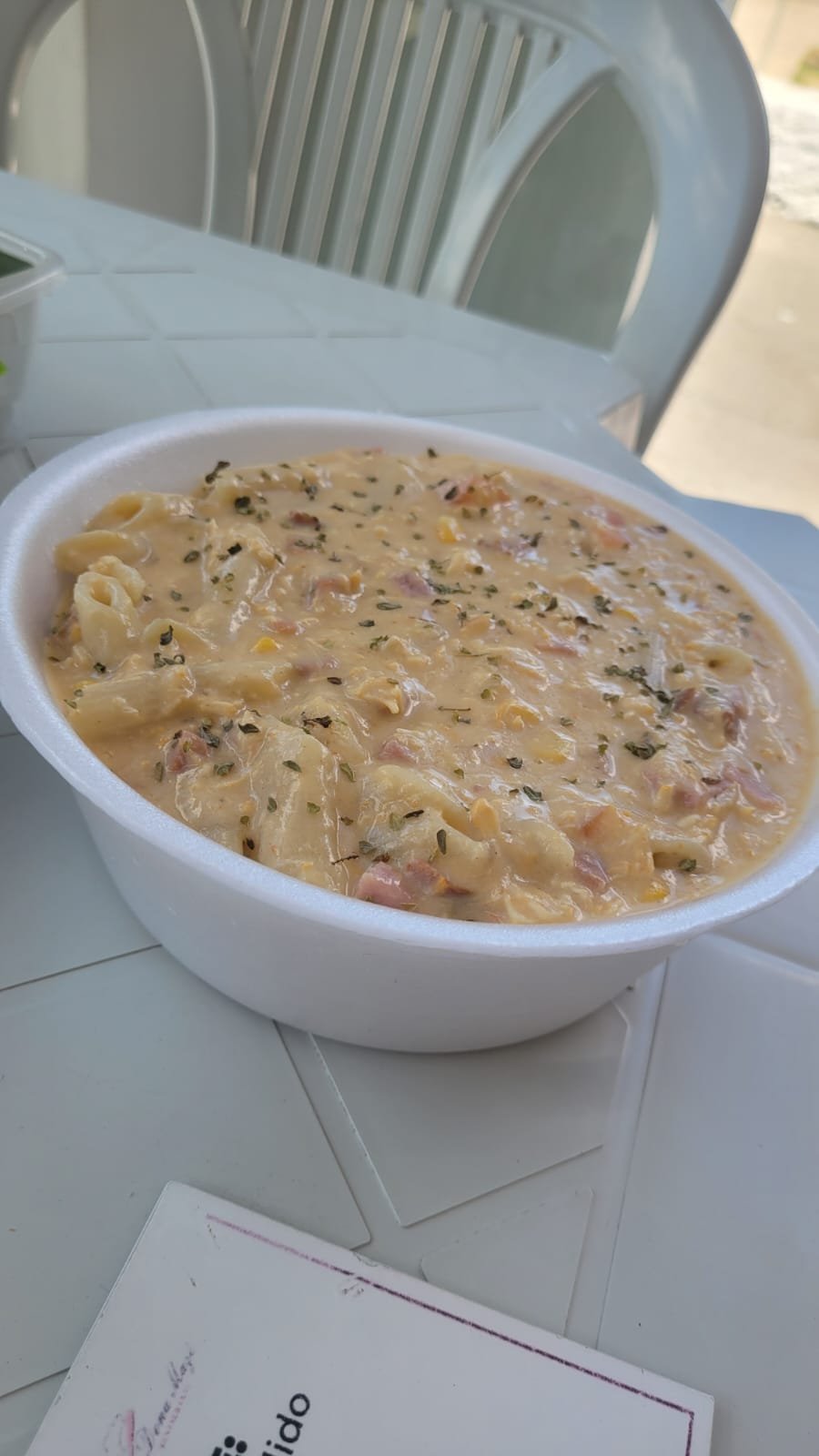 Penne ao Molho Branco